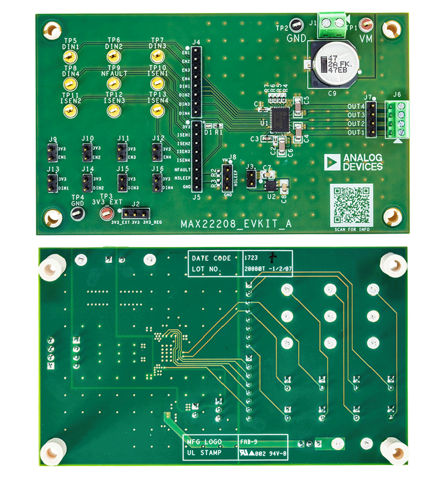 Analog Devices / Maxim Integrated MAX22208EVKIT Evaluierungskit