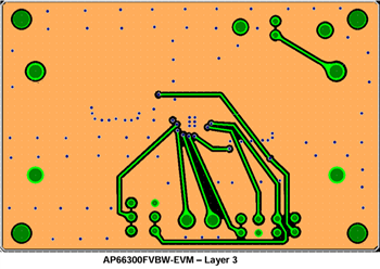 Diodes Incorporated AP66300 Evaluierungsboard