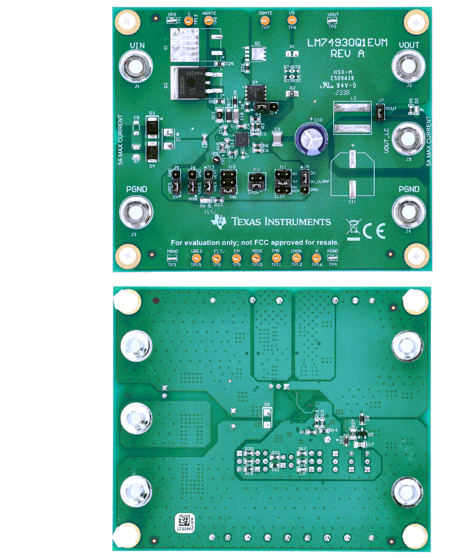 Texas Instruments LM74930Q1EVM Evaluierungsmodul