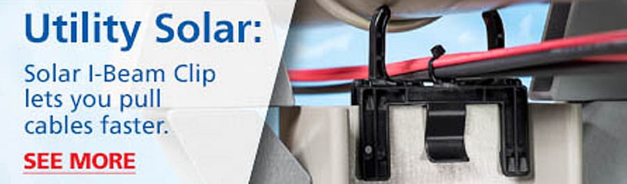 Infographic - HellermannTyton Solar I-Beam Clip