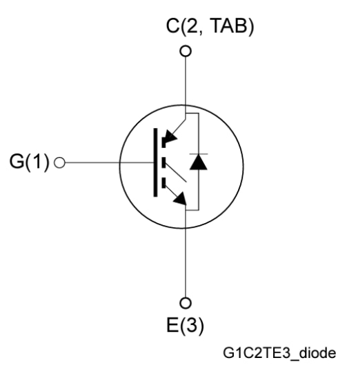 Applikations-Schaltungsdiagramm - STMicroelectronics STGWA30M65DF2AG Automobilstandard-IGBT