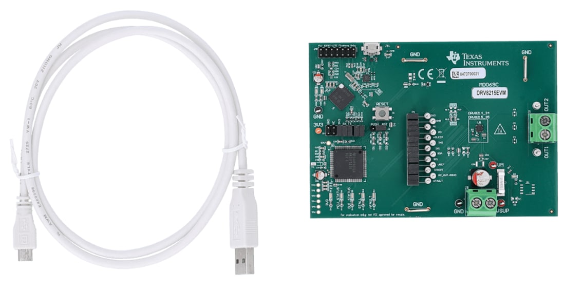 Texas Instruments DRV8215EVM Treiber-Evaluierungsmodul (EVM)