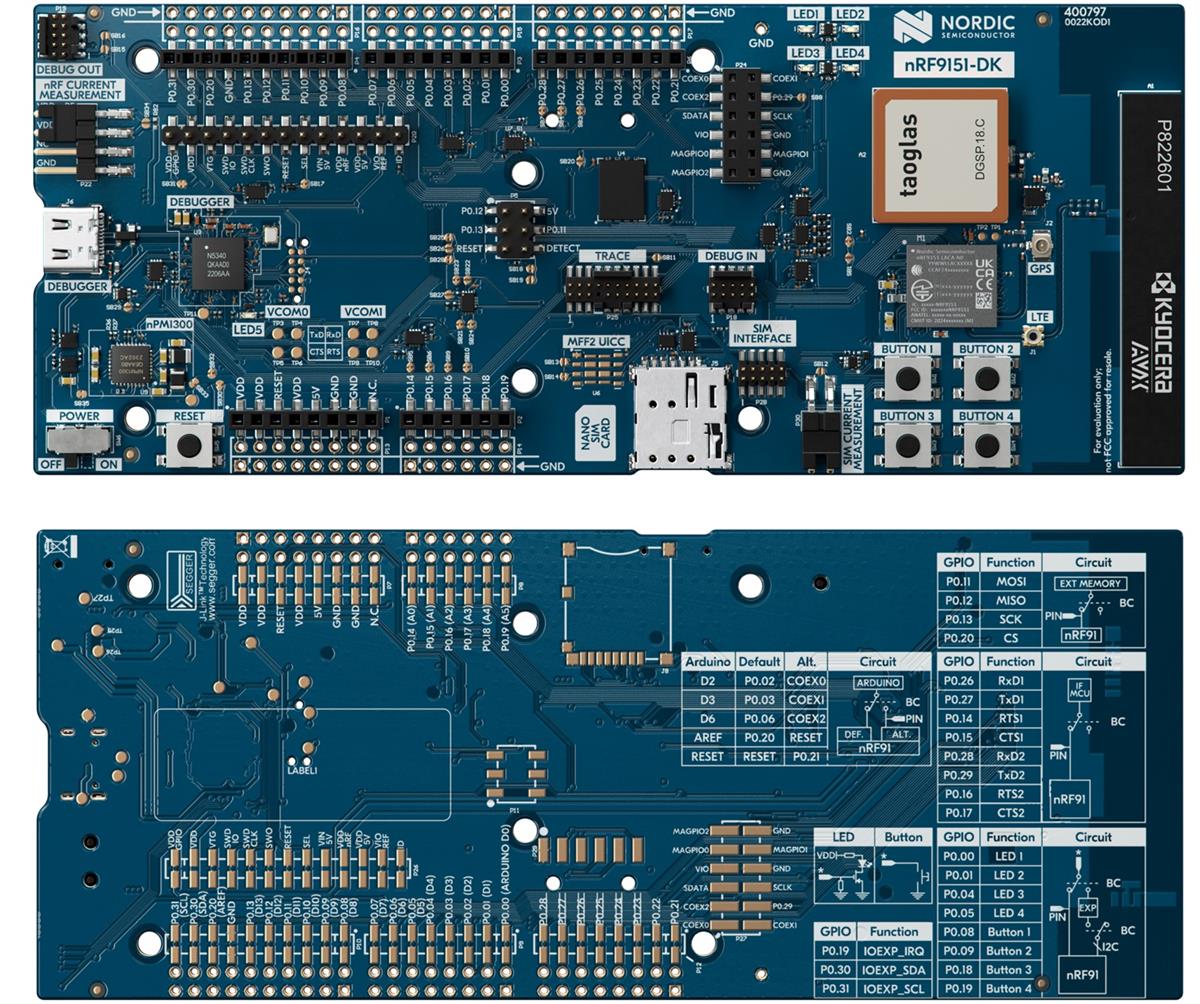 Nordic Semiconductor nRF9151-DK Development Kit