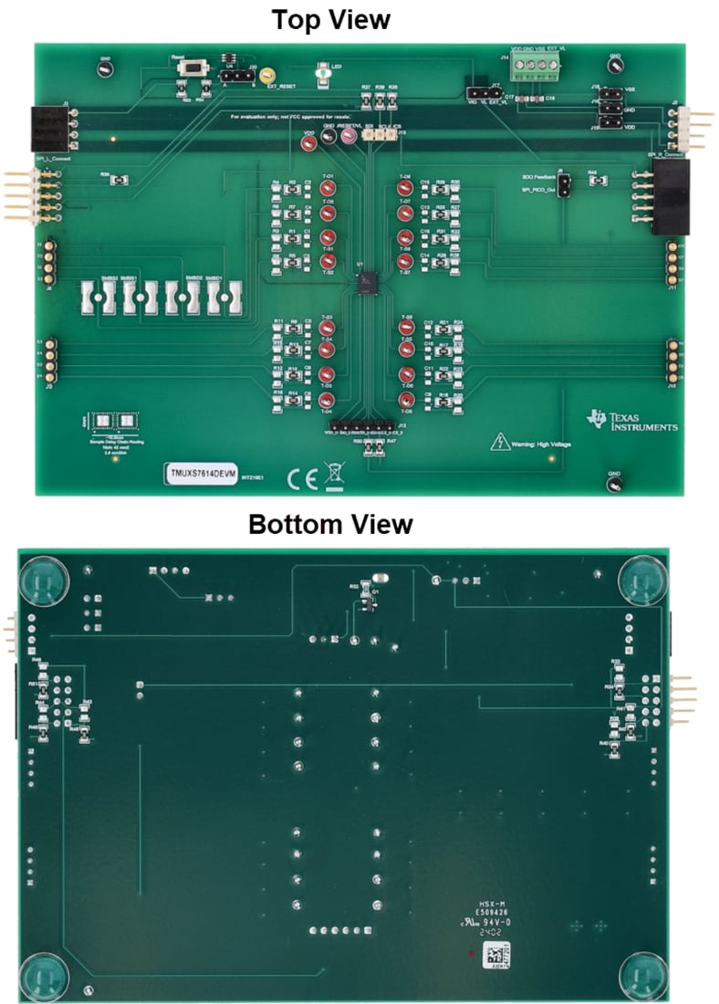 Schaltungsanordnung - Texas Instruments TMUXS7614DEVM Schalter-Evaluierungsmodul (EVM)