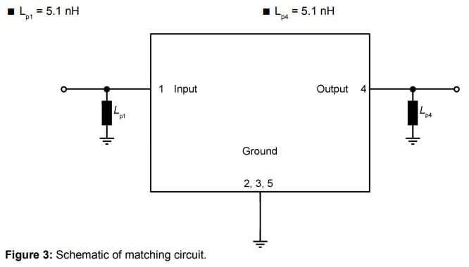 Schematic - Qualcomm RF360 B8389 SAW RF Filter