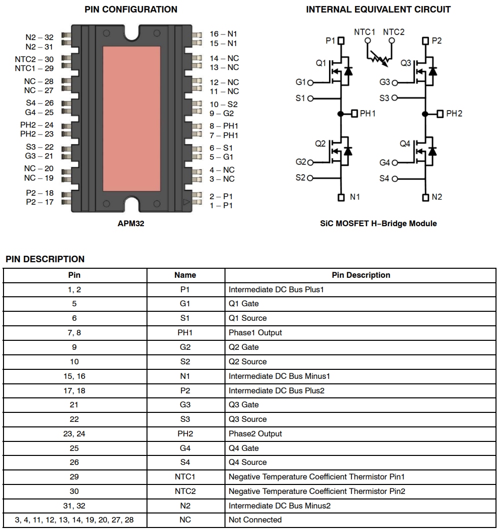 onsemi NVXK2TR40WXT Siliziumkarbid(SiC)-Modul