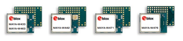 u-blox MAYA-W4 Tri-Funkmodule