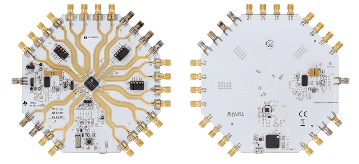 Texas Instruments LMX1860SEPEVM Evaluierungsmodul