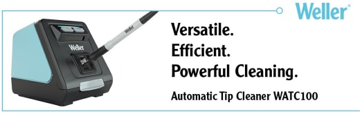 Infographic - Apex Tool Group Weller WATC100 Automatic Tip Cleaners