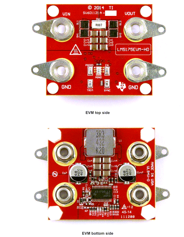 Schaltungsanordnung - Texas Instruments LM5175EVM-HD Evaluierungsmodul