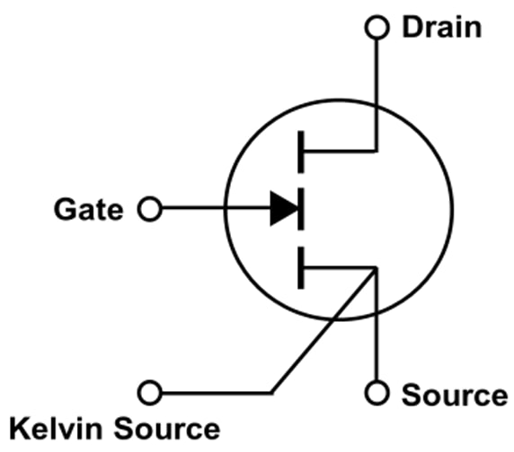 Applikations-Schaltungsdiagramm - ROHM Semiconductor GNP2x 650 V Verbesserungsmodus-GaN-HEMTs