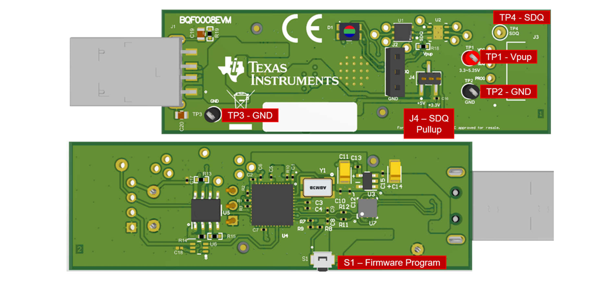 Schaltungsanordnung - Texas Instruments BQF0008EVM Evaluierungsmodul