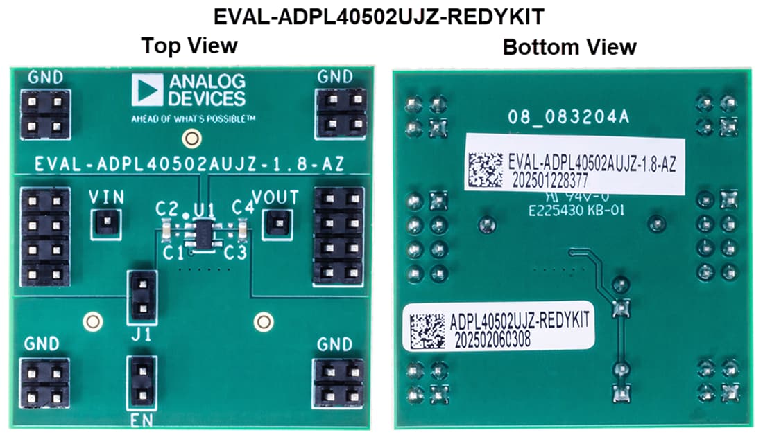 Technische Zeichnung - Analog Devices Inc. EVAL-ADPL40502-REDYKIT Evaluierungsboards