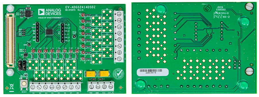 Schaltungsanordnung - Analog Devices Inc. EVAL-ADGS2414D Evaluierungsboard