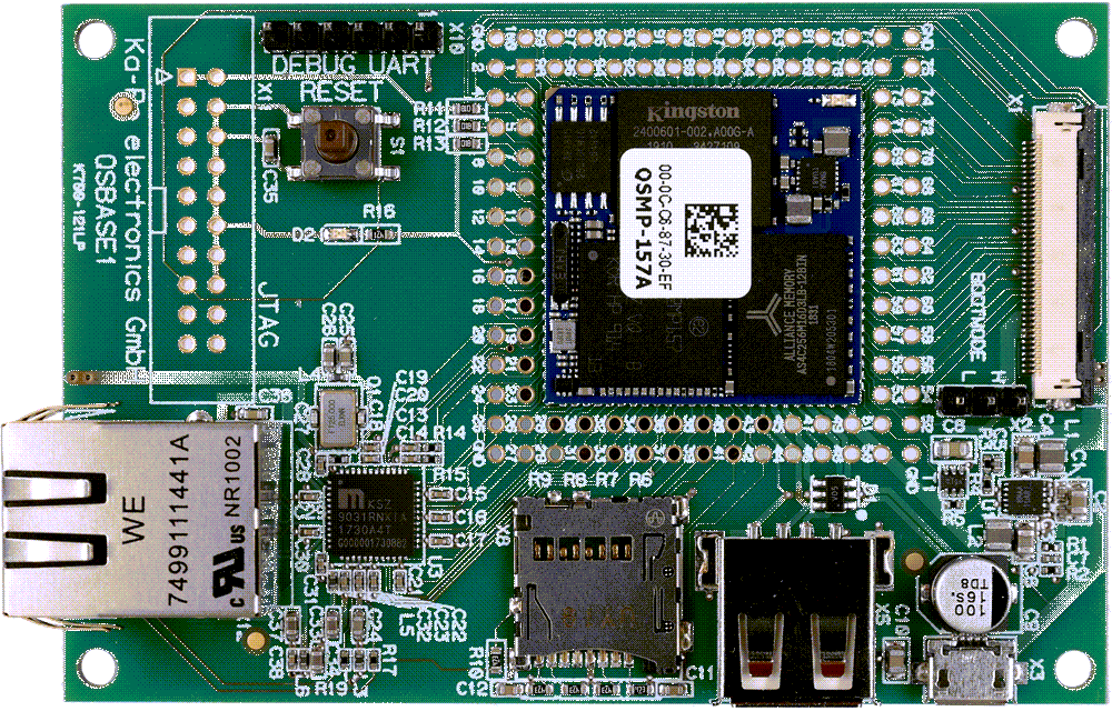Ka-Ro Electronics QSMP-QSBASE1 Evalkit