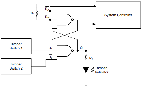Applikations-Schaltungsdiagramm - Texas Instruments SN74ACT10-Q1 NAND-Gate für Fahrzeuganwendungen