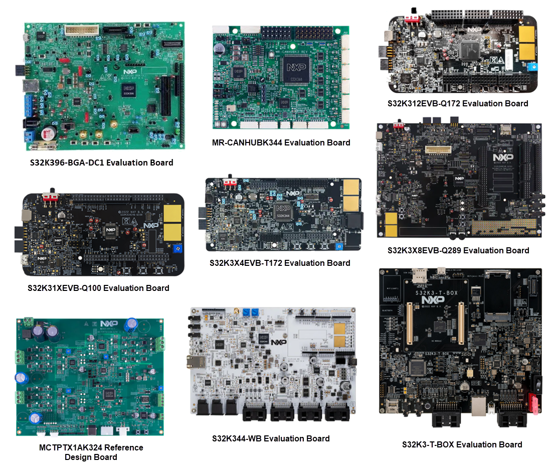 NXP Semiconductors S32K3 Evaluierungsboards für die Automobilindustrie universal
