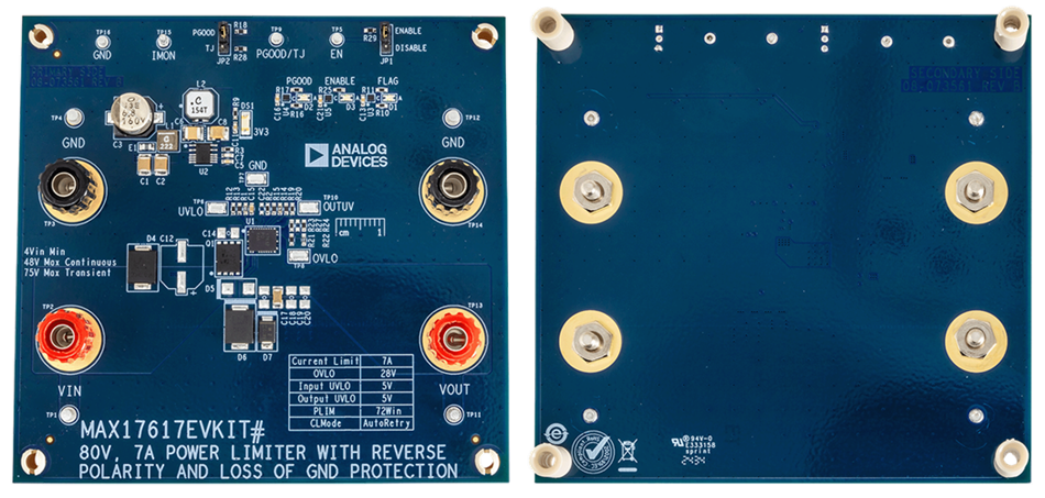 Analog Devices / Maxim Integrated MAX17617EVKIT Evaluierungskit