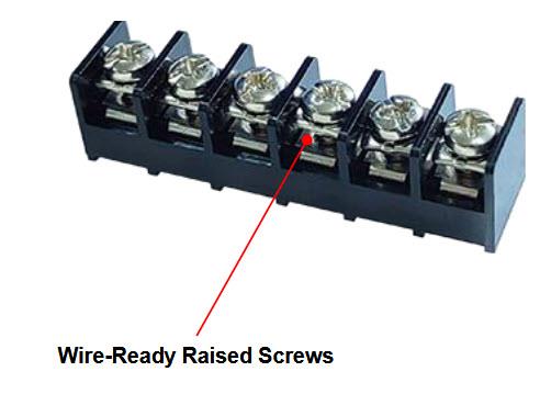 Tabelle - Amphenol Anytek YK42A Einreihige Barriere-Reihenklemmen