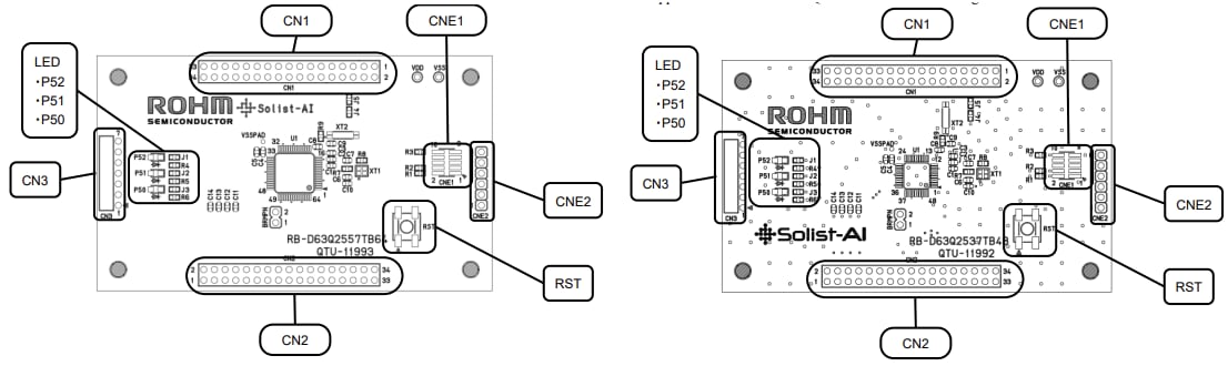 ROHM Semiconductor RB-D63Q2537 und RB-D63Q2557 Referenzboards