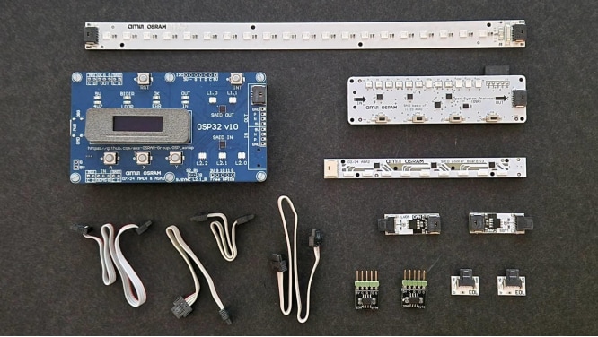 ams OSRAM AS1163_QF_EVM_KT_OSP Evaluierungskit