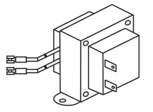 Technische Zeichnung - Signal Transformer / Bel Lineare Transformatoren der Klasse 2