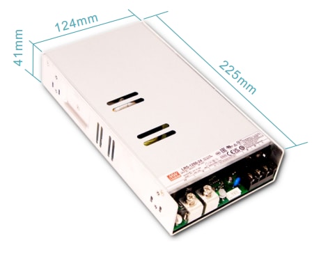Infografik - MEAN WELL LRS-1200 Geschlossene Netzteile
