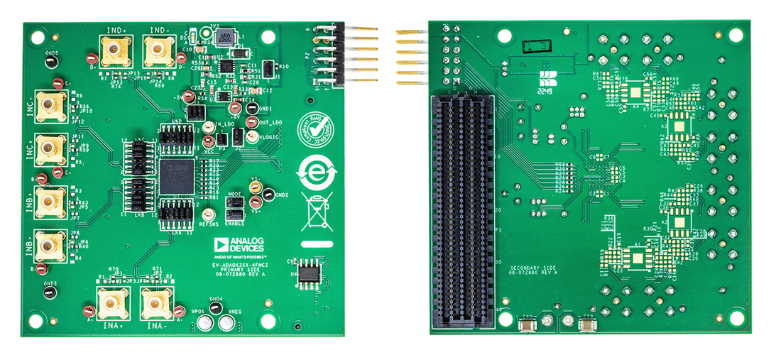 Analog Devices Inc. EV-ADAQ4370 EV-ADAQ4380, & EV-ADAQ4381 Bretter