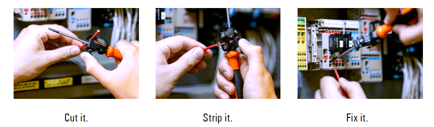 Tabelle - Weidmuller swifty® CS 3-in-1 Intelligenter Kabelschneider und -Abisolierer