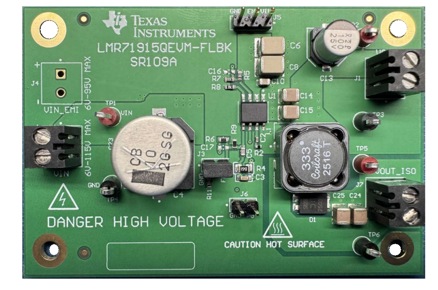 Texas Instruments LMR71915EVM-FLBK Fly-Buck™ Wechselrichter Evaluierungsmodul