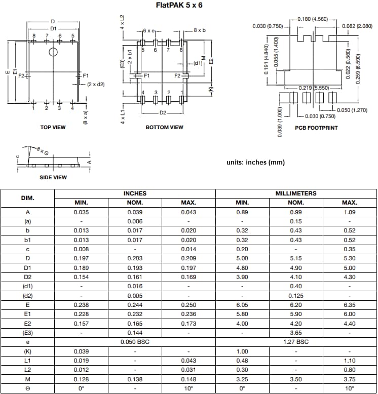 Technische Zeichnung - Vishay Semiconductors SS30KH170/SS30KH170S Schottky-Barrieregleichrichter