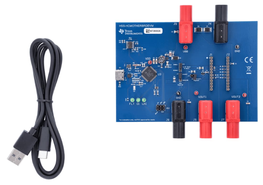 Schaltungsanordnung - Texas Instruments HSS-HCMOTHERBRDEVM Smart-Fuse-Evaluierungsmodul