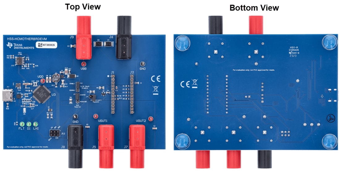 Schaltungsanordnung - Texas Instruments HSS-HCMOTHERBRDEVM Smart-Fuse-Evaluierungsmodul