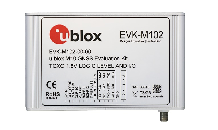 u-blox EVK-M102 GNSS-Evaluierungskit