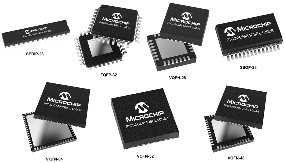 Tabelle - Microchip Technology PIC32CM PL10 Stromsparende ARM® Cortex®-M0+-basierte MCUs