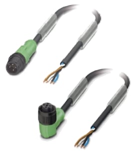 Phoenix Contact M12 SAC Plastic Cable Assemblies