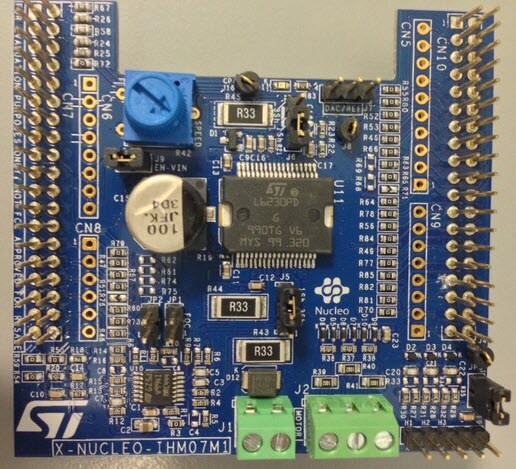 X-NUCLEO-IHM07M1 Erweiterungsboard für bürstenlosen Dreiphasen-Motortreiber