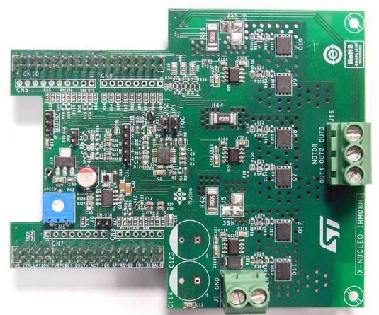 X-NUCLEO-IHM08M1 Erweiterungsboard für Niederspannungs-BLDC-Motortreiber