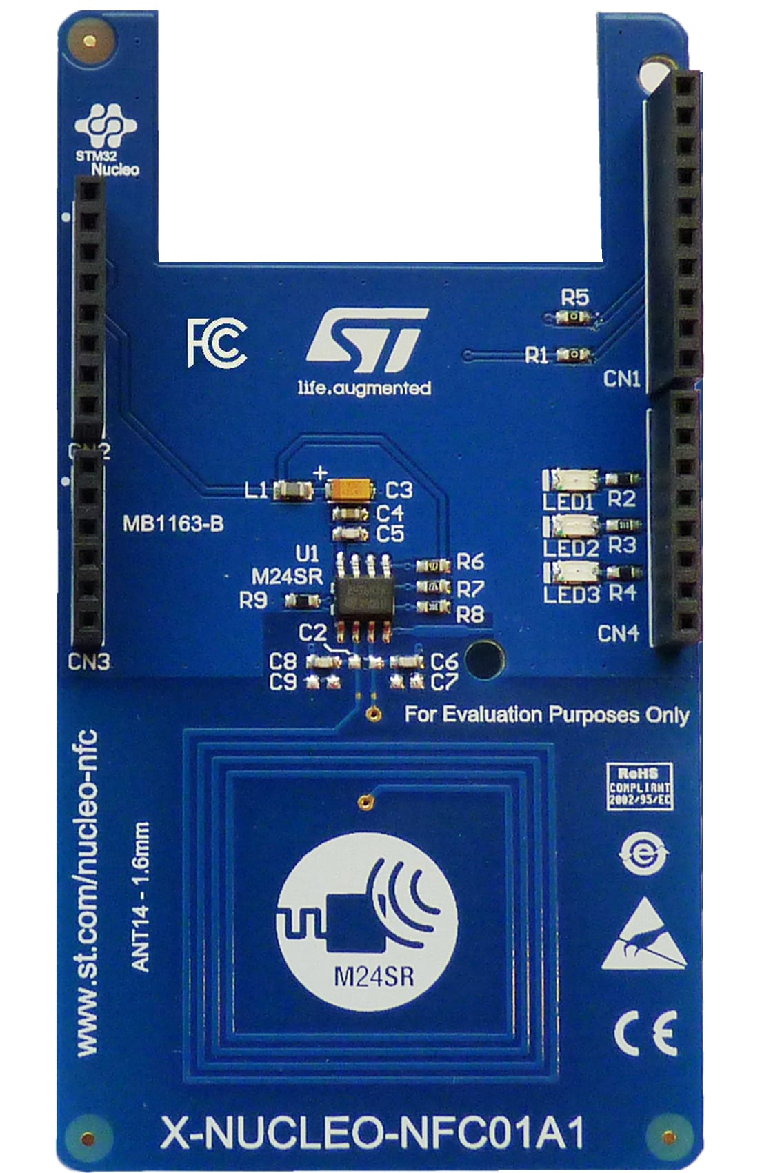 X-NUCLEO-NFC01A1 Dynamisches NFC-Tag-Erweiterungsboard