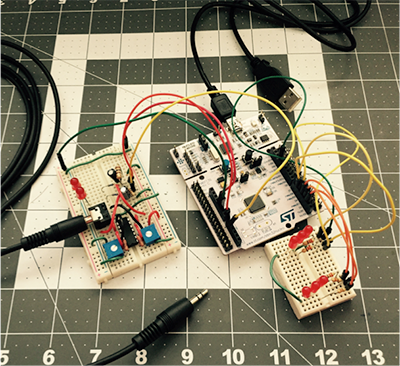 The Sound (and Sight) of Music Teaching Electronics with the STM32 Nucleo Figure 1