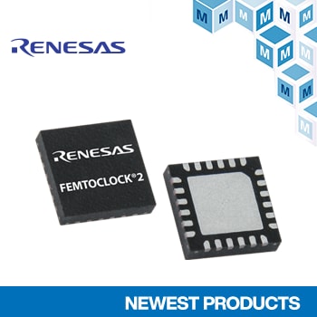 Renesas FemtoClock2 Synthesizers product microsite