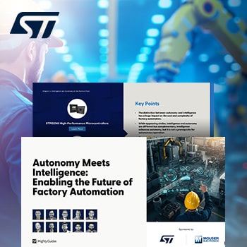 Lesen Sie das neue E-Book von Mouser und STMicroelectronics