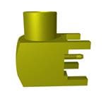 Samtec MCX7-J-P-H-RA-TH1 Vergrößertes Bild